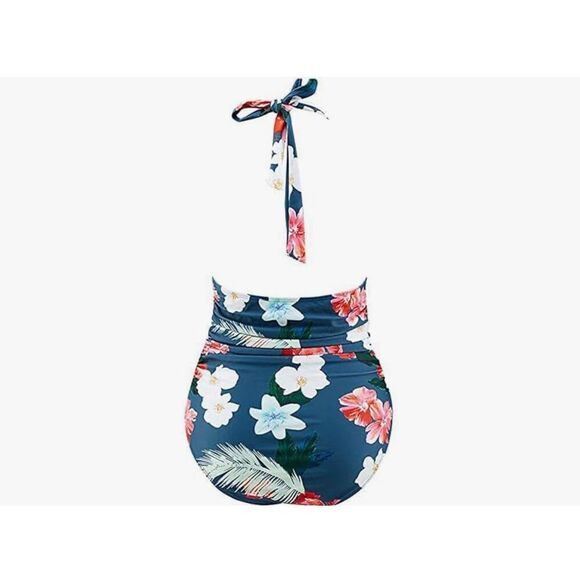 NEW Tummy Control Swimsuits Halter Bathing Suit 1 Pc Swimsuit XL - Picture 8 of 8